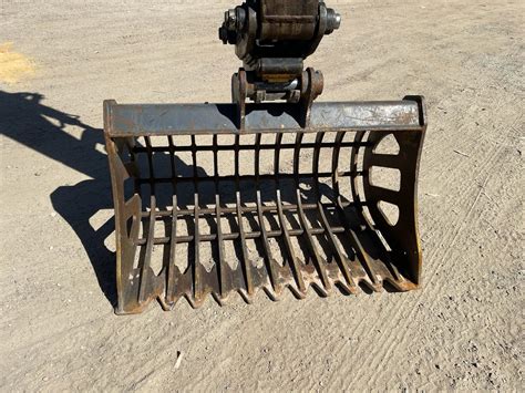 rake bucket for mini excavator